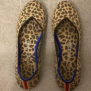 Rothys Cheetah Print Flat, W8